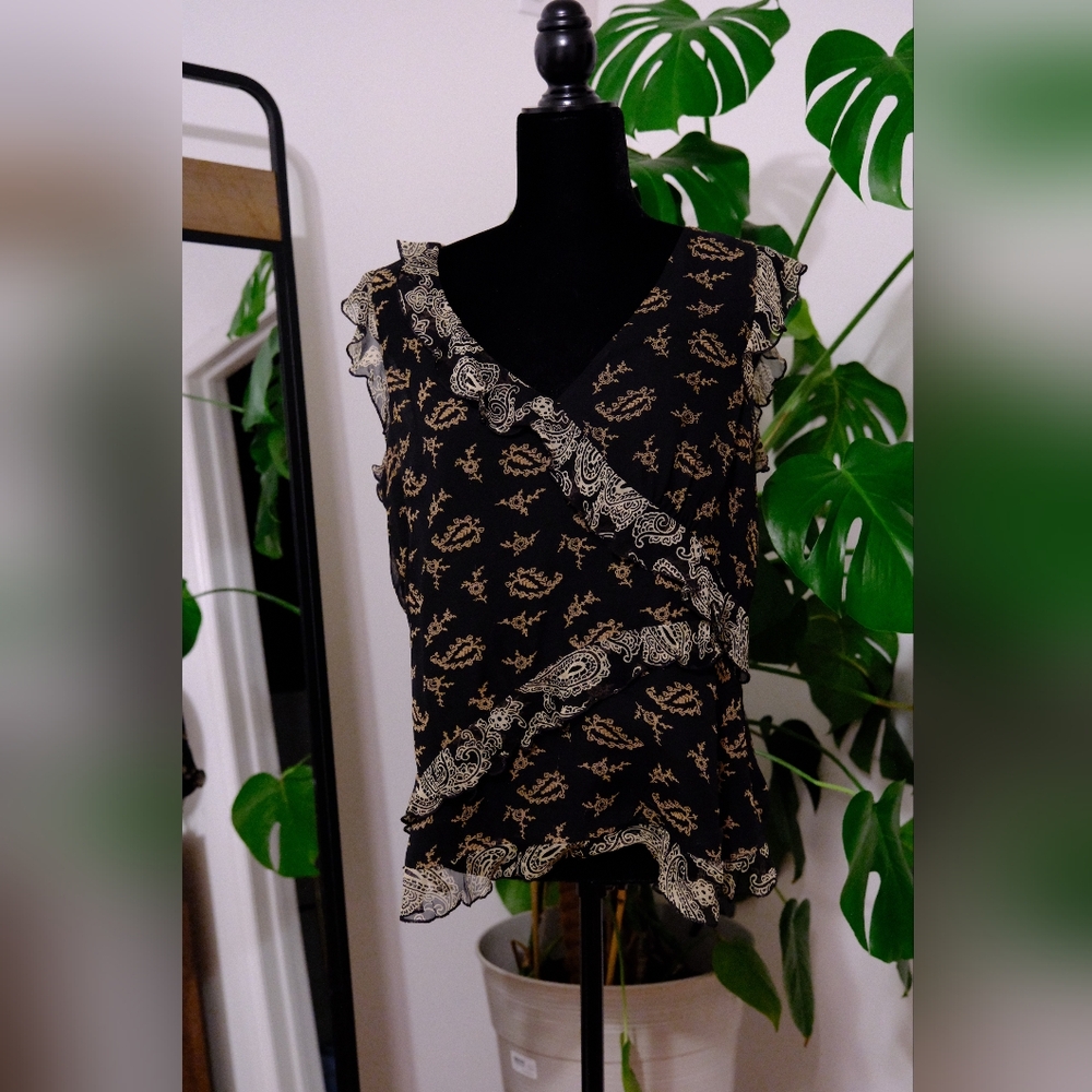 ✨️Vintage Silk Top - Spenser Jeremy - L ✨️